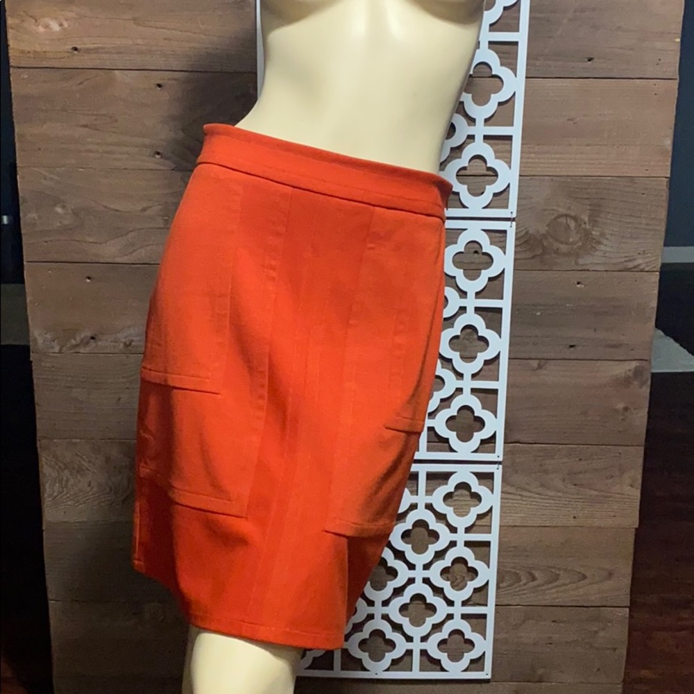Orange skirt